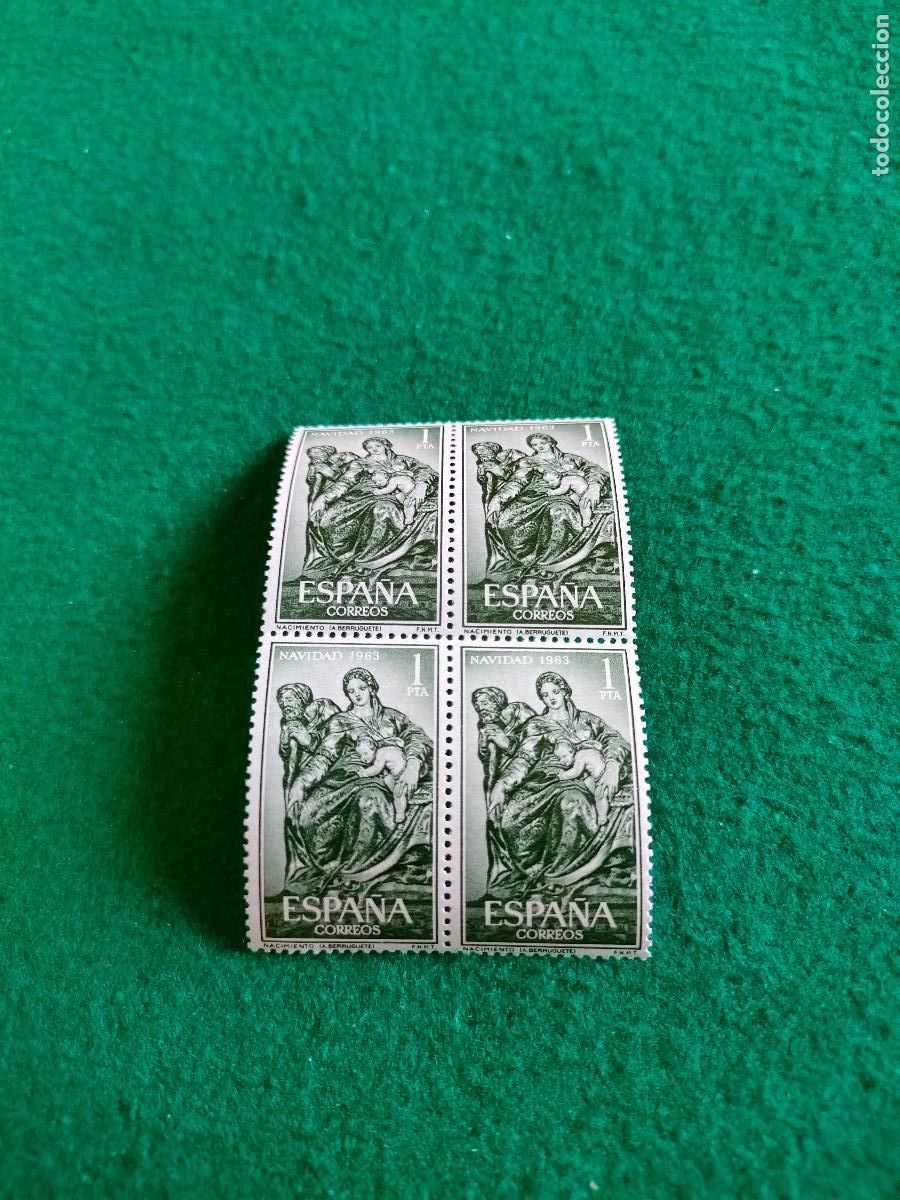 Sellos: EDIFIL 1535 SELLOS NUEVOS EN BLOQUE DE 4 - Foto 1