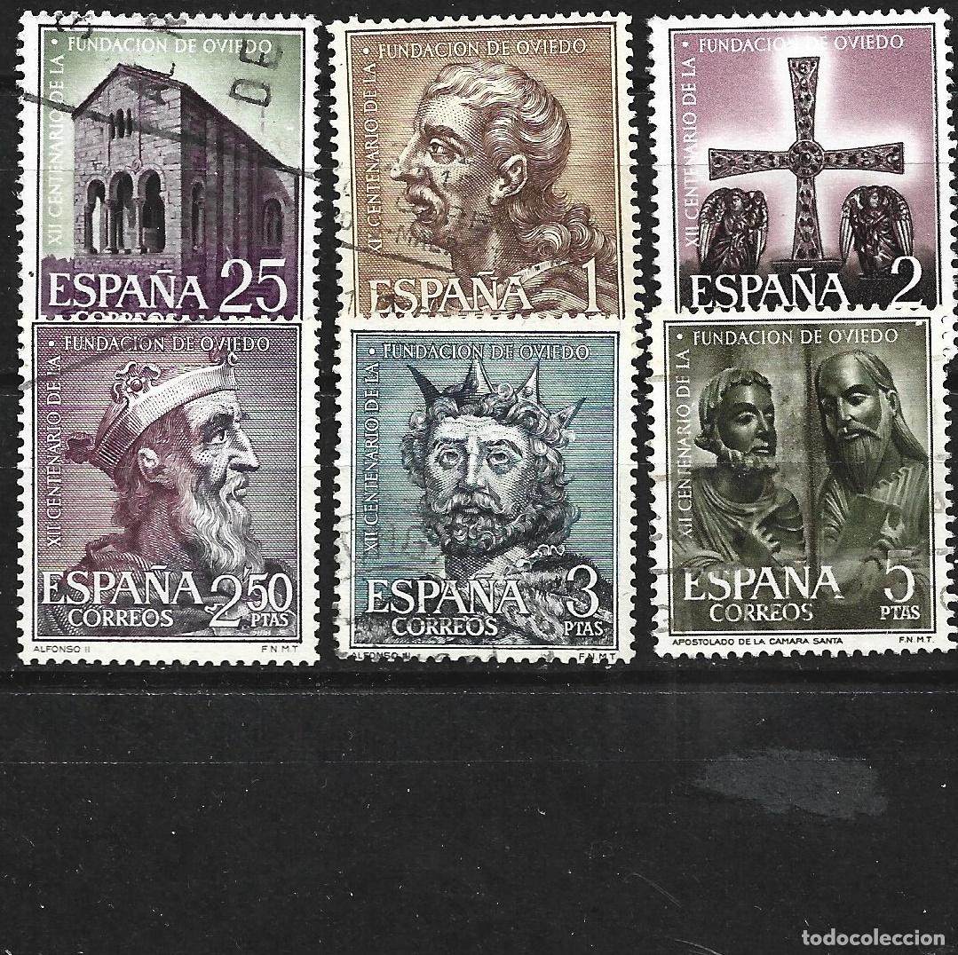 Sellos: ESPA&Ntilde;A EDIFIL NUM. 1394/1399 SERIE COMPLETA USADA - Foto 1