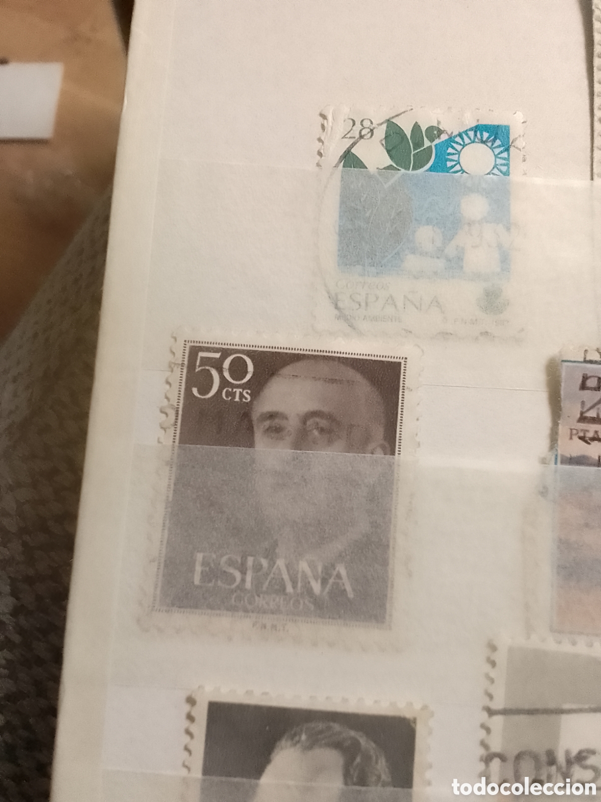 Sellos: Sello 50 c&eacute;ntimos Francisco Franco - Foto 1