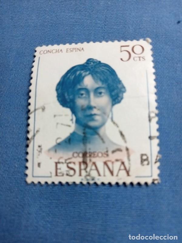 Sellos: sello Espa&ntilde;a 50 cts CONCHA ESPINA - Foto 1