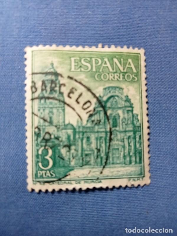 Sellos: sello Espa&ntilde;a 3 pta Catedral de Murcia - Foto 1