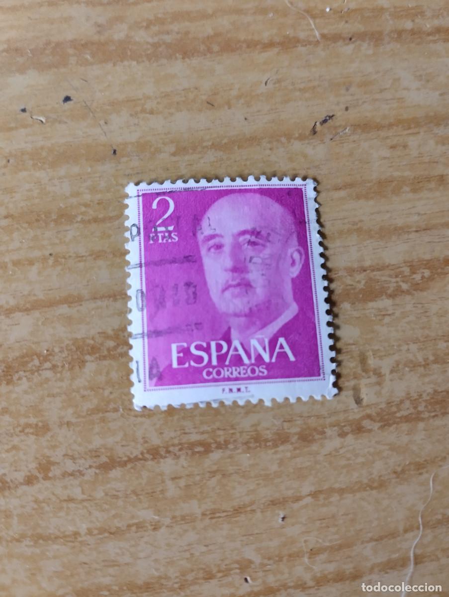 Sellos: sello de franco de 1955 de 2pts - Foto 1