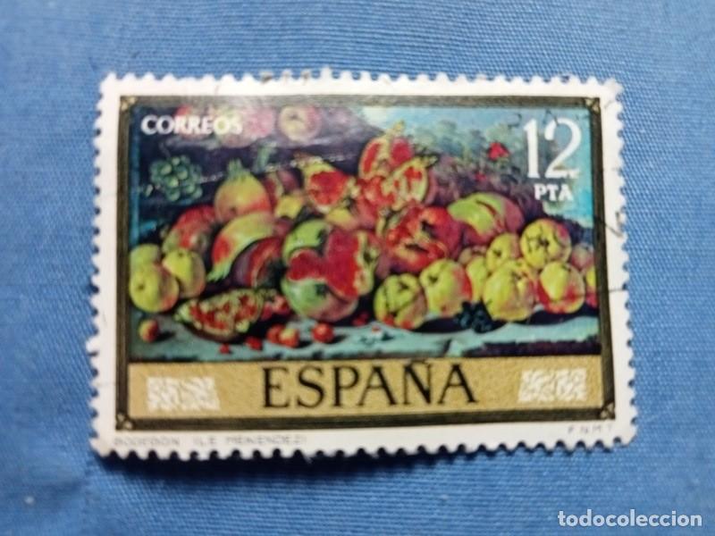 Sellos: sello Espa&ntilde;a 12 PTAS bodegon le menendez - Foto 1