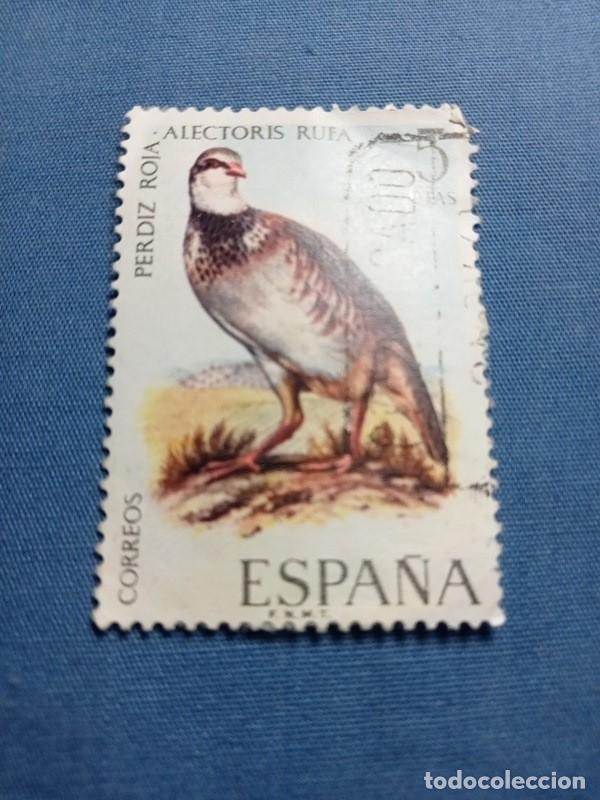 Sellos: sello Espa&ntilde;a 5 ptas perdiz roja - Foto 1