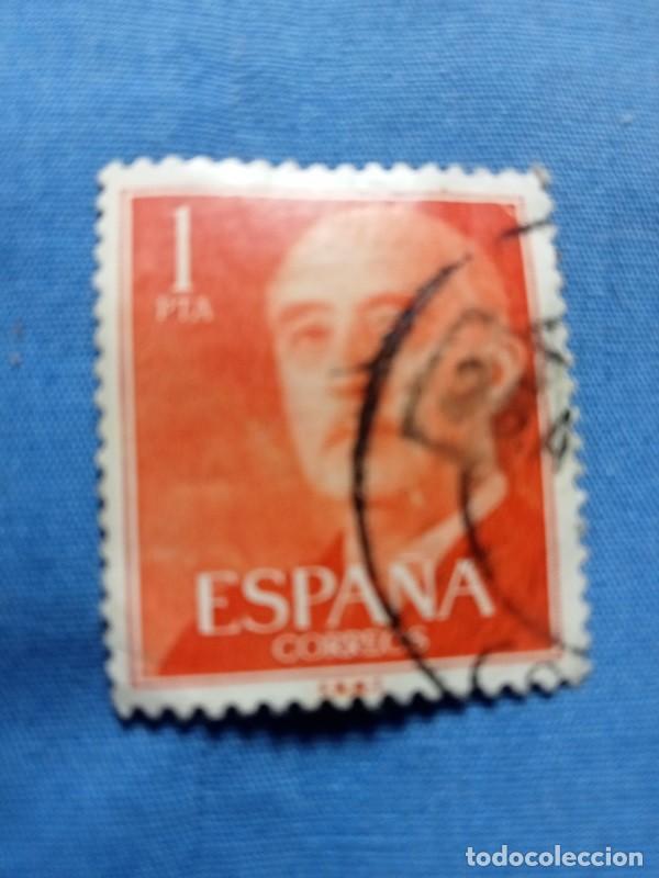 Sellos: sello ESPA&Ntilde;A 1 ptas GENERALISIMO FRANCO - Foto 1