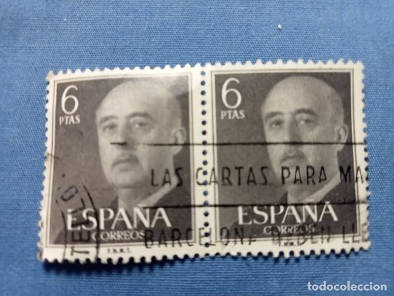 Sellos: sello ESPA&Ntilde;A 6 ptas GENERALISIMO FRANCO - Foto 1