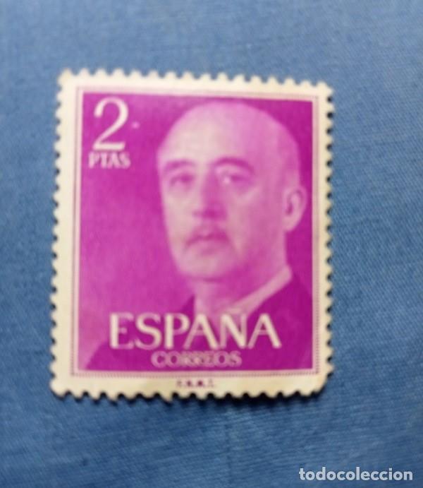 Sellos: sello ESPA&Ntilde;A 2 ptas GENERALISIMO FRANCO - Foto 1