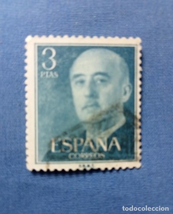Sellos: sello ESPA&Ntilde;A 3 ptas GENERALISIMO FRANCO - Foto 1
