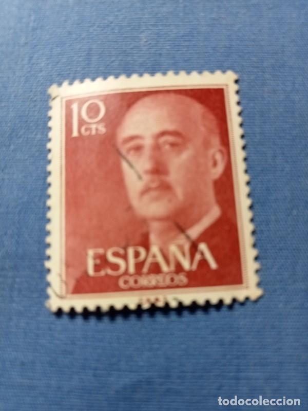 Sellos: sello ESPA&Ntilde;A 10 cts GENERALISIMO FRANCO - Foto 1