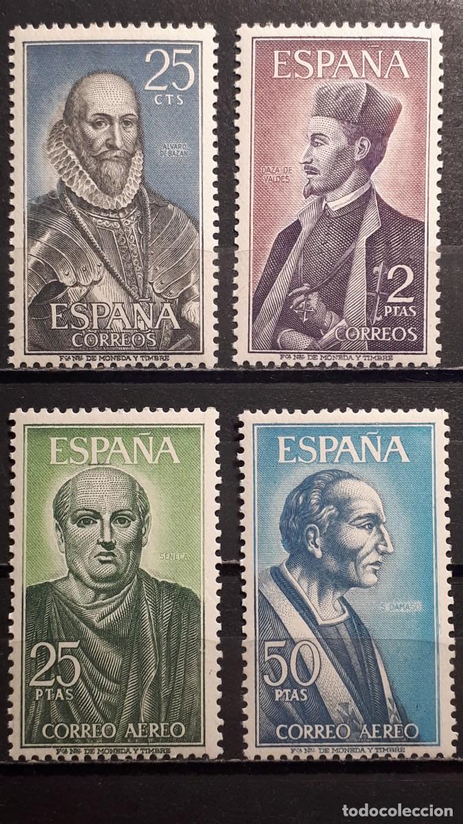Sellos: ESPA&Ntilde;A. A&Ntilde;O 1966 **. EDIFIL 1705/8 - Foto 1