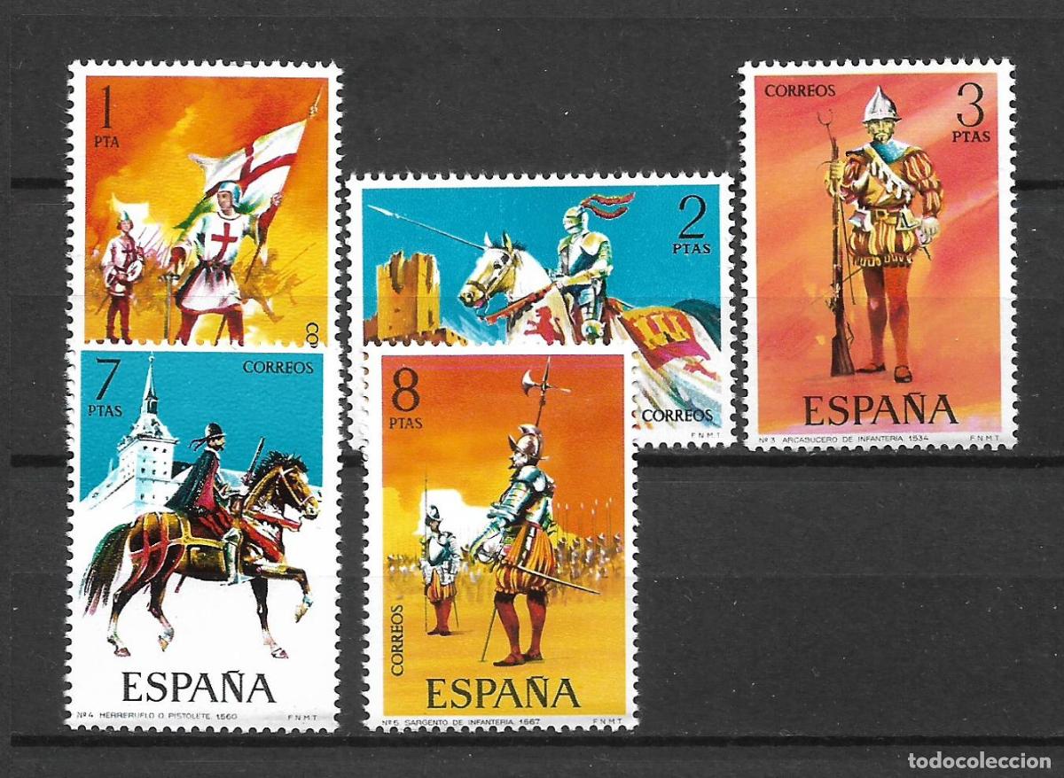 Sellos: espa&ntilde;a 1973 edifil 2139/2143 ** mnh - 4/26 - Foto 1