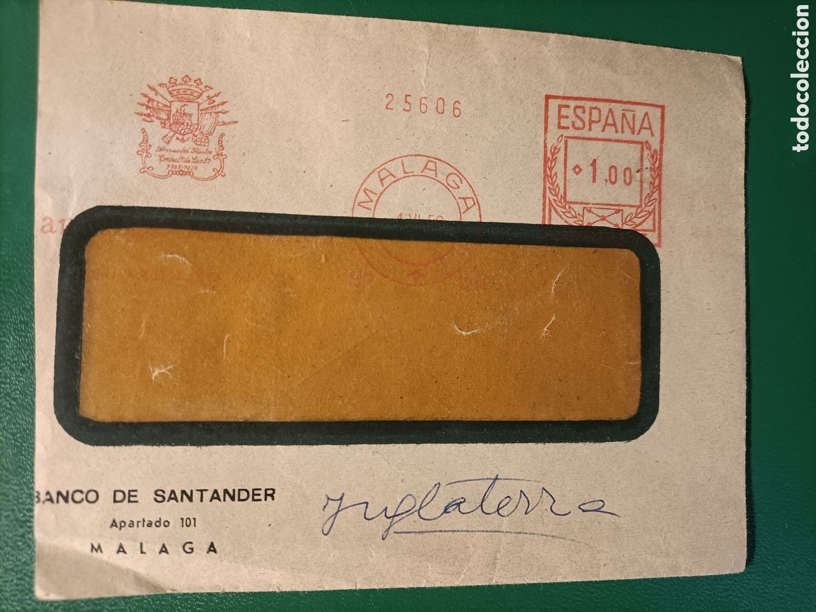 Sellos: FRANQUEOS MECANICOS BANCO SANTANDER M&Aacute;LAGA - Foto 1