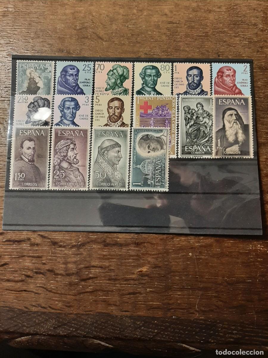 Sellos: A&ntilde;o COMPLETO de 1963. Edifil 1481/1540. - Foto 3
