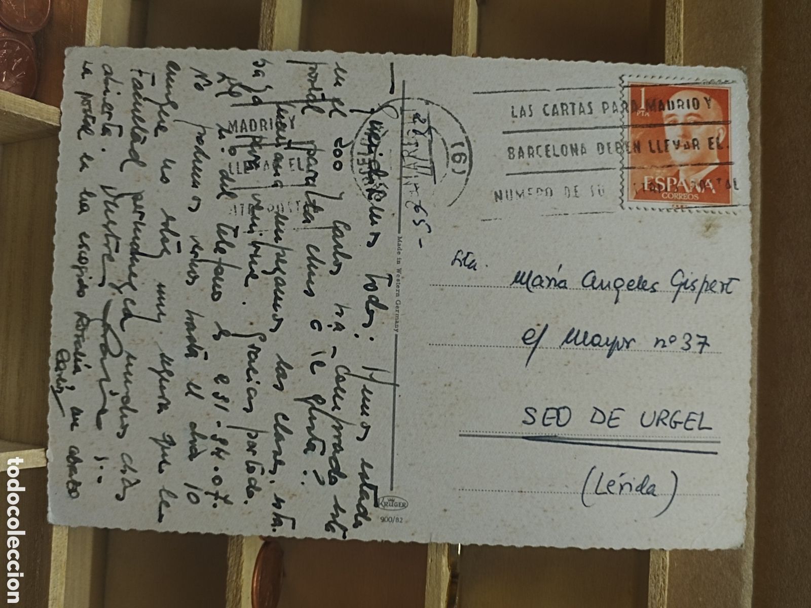 Sellos: POSTAL DE ESPA&Ntilde;A a&ntilde;o 1975 - Foto 2