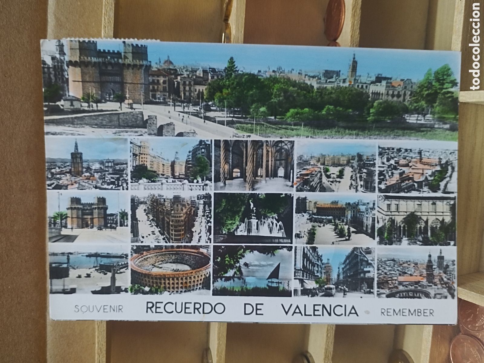 Sellos: POSTAL DE VALENCIA CON SELLO - Foto 1