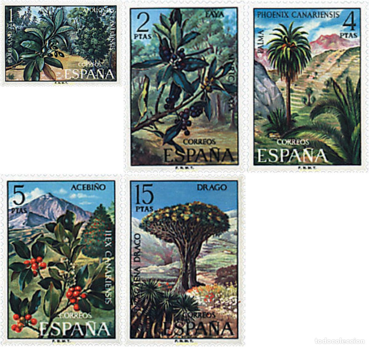 Sellos: 84861 MNH ESPA&Ntilde;A 1973 FLORA - Foto 1
