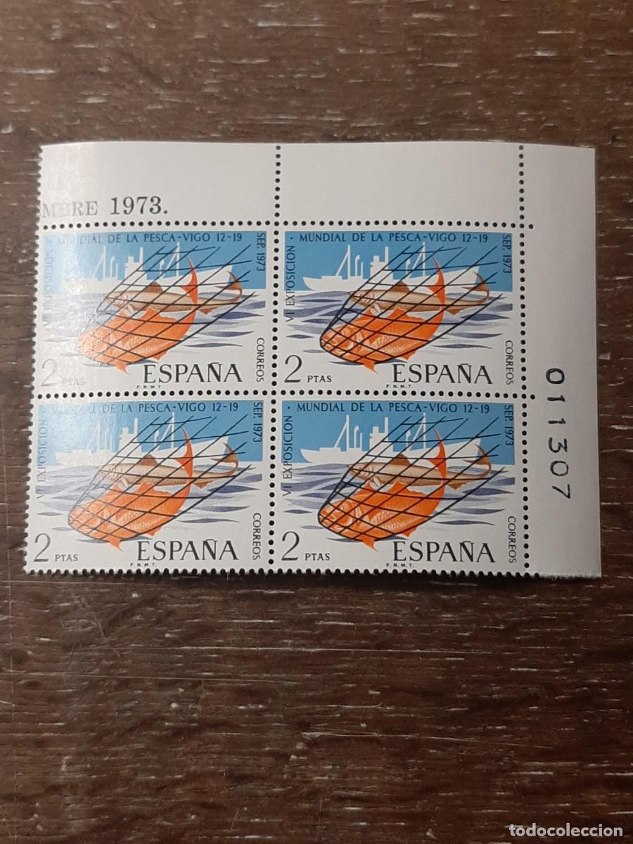 Sellos: Edifil 2144. Bloque de 4 sellos. A&ntilde;o 1973. - Foto 1