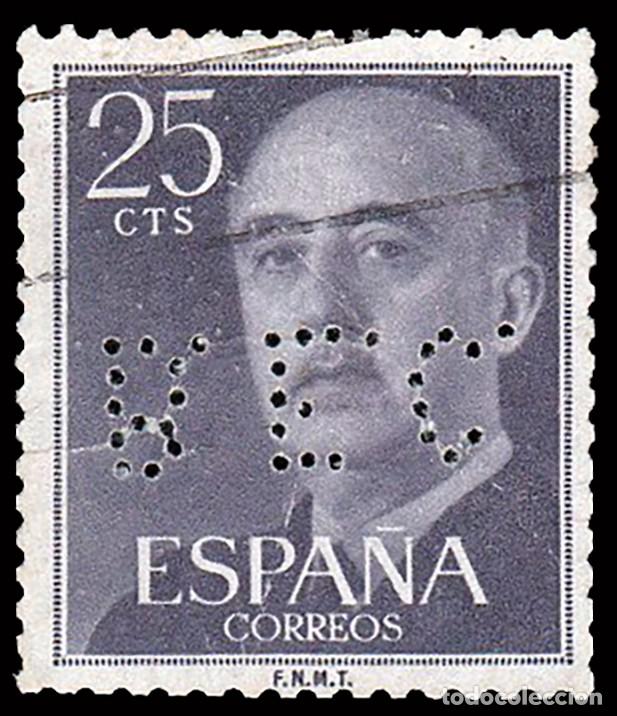 Sellos: Barcelona - Edi o 1146 - Perforado &rdquo;B.E.C.&rdquo; (Banco) - Foto 1