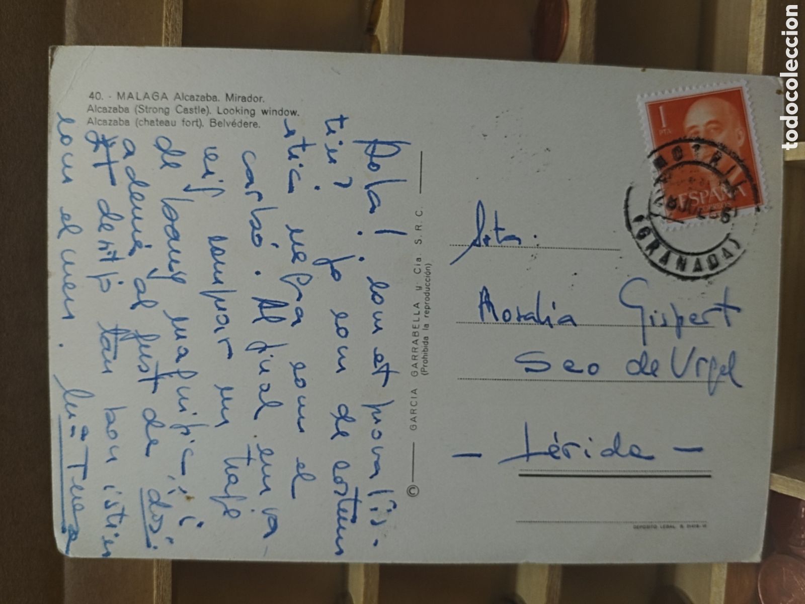 Sellos: POSTAL DE ESPA&Ntilde;A a&ntilde;o 1965 - Foto 2