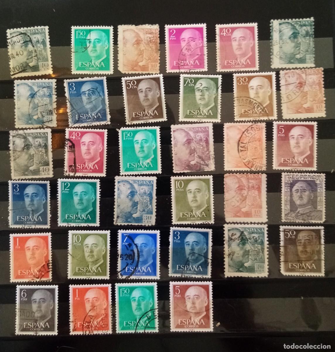 Sellos: 34 sellos de Francisco Franco - Foto 1