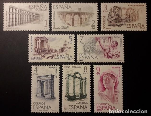 Sellos: ESPA&Ntilde;A 1974 - ROMA HISPANIA - EDIFIL 2184/2191* - Foto 1