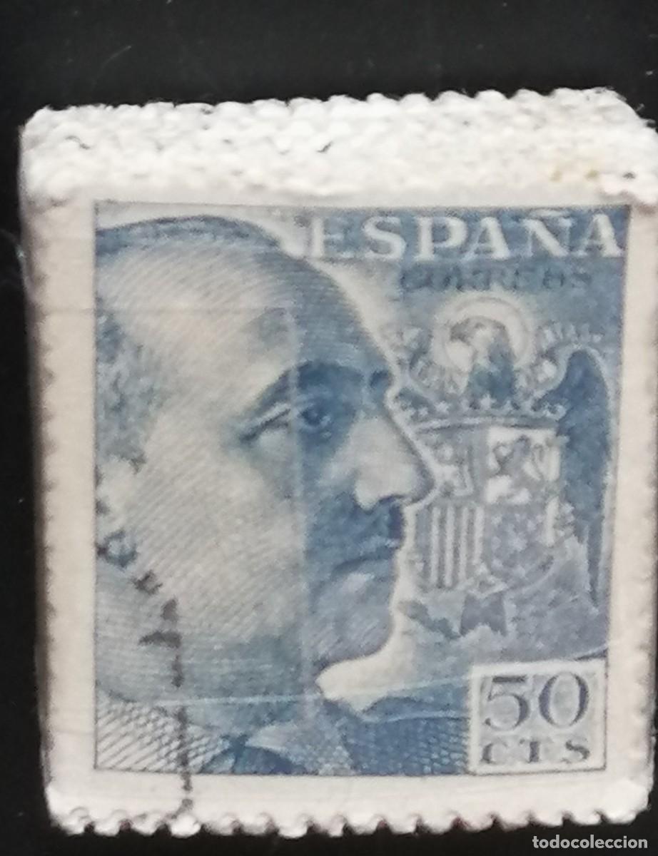 Sellos: TACO DE 100 SELLOS DE 50 CTS DE FRANCO. - Foto 1
