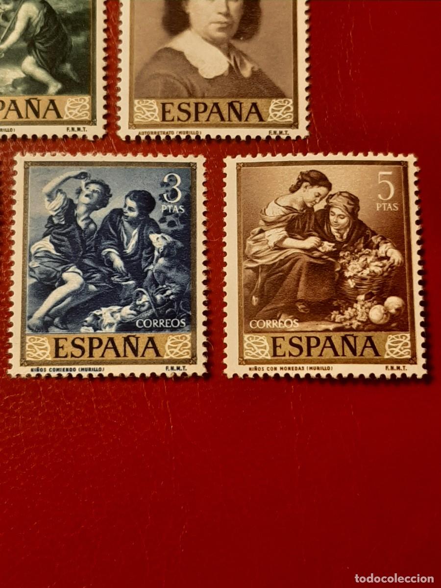 Sellos: Edifil 1270/1279. Bartolome Esteban Murillo. A&ntilde;o 1960. - Foto 5