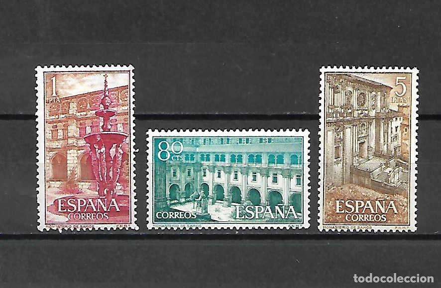 Sellos: Real Monasterio de Samos , Espa&ntilde;a, serie emit. 21-11-1960 - Foto 1