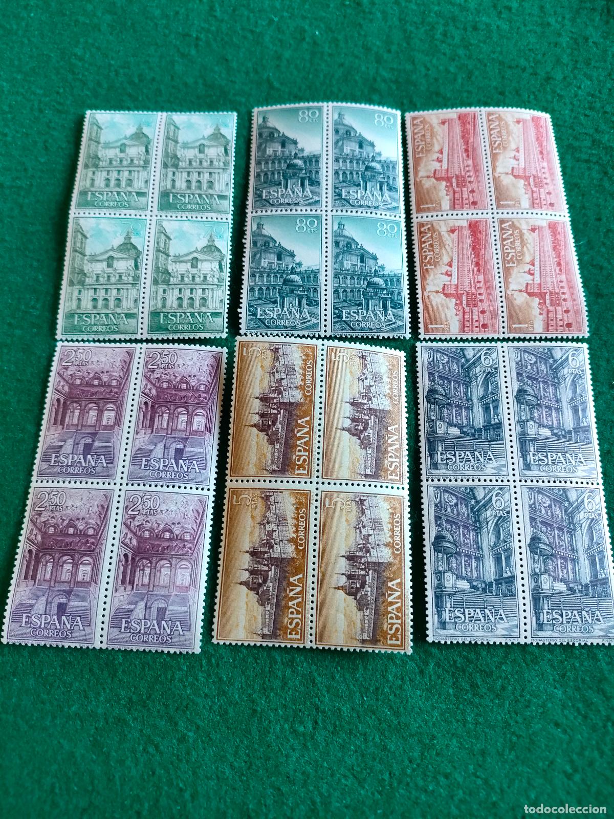 Sellos: EDIFIL 1382-87 SELLOS NUEVOS EN BLOQUE DE 4 - Foto 1