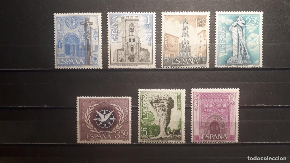 Sellos: ESPA&Ntilde;A. A&Ntilde;O 1967 **. Edifil 1802/08 - Foto 1