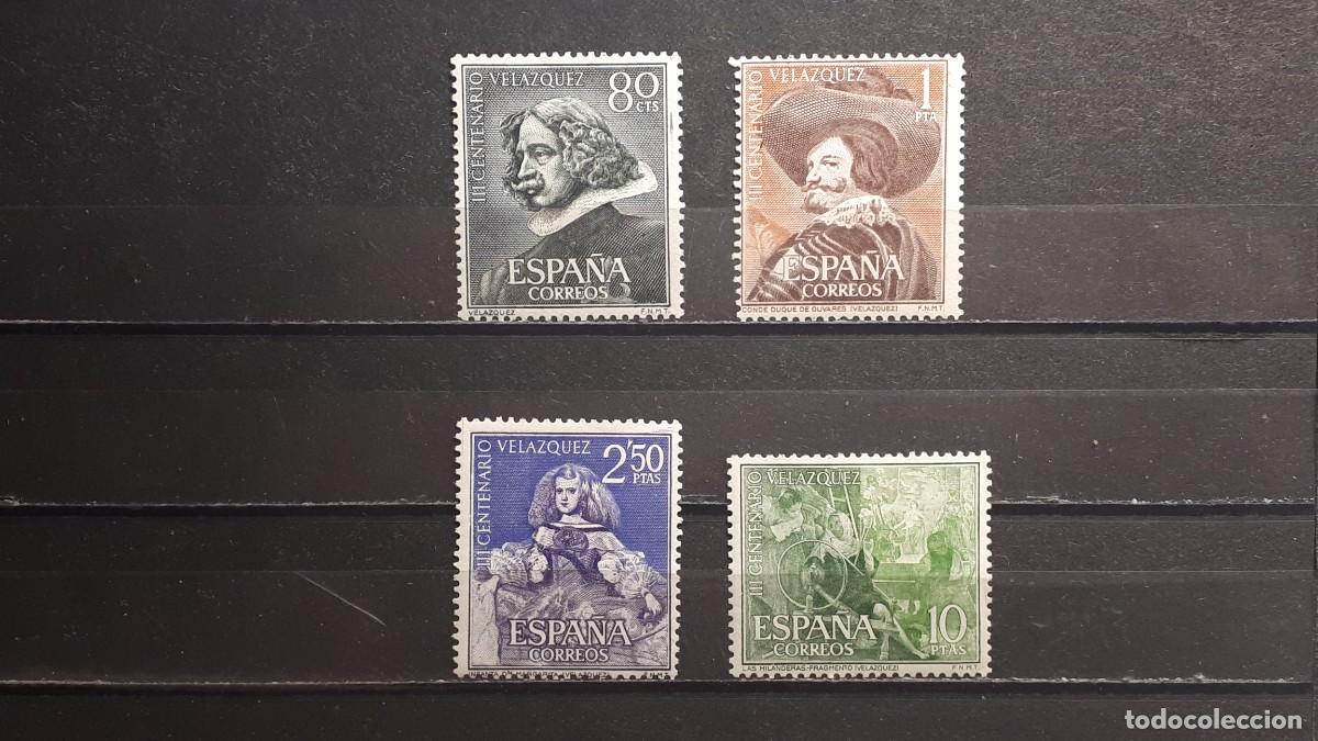 Sellos: Espa&ntilde;a 1961 ** Edifil 1340/3 - Foto 1