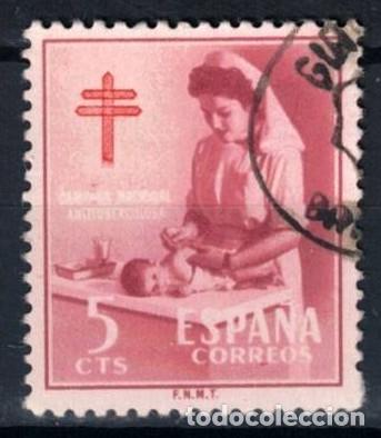 Sellos: EDIFIL 1121 - 1953 - PRO TUBERCULOSOS - Foto 1