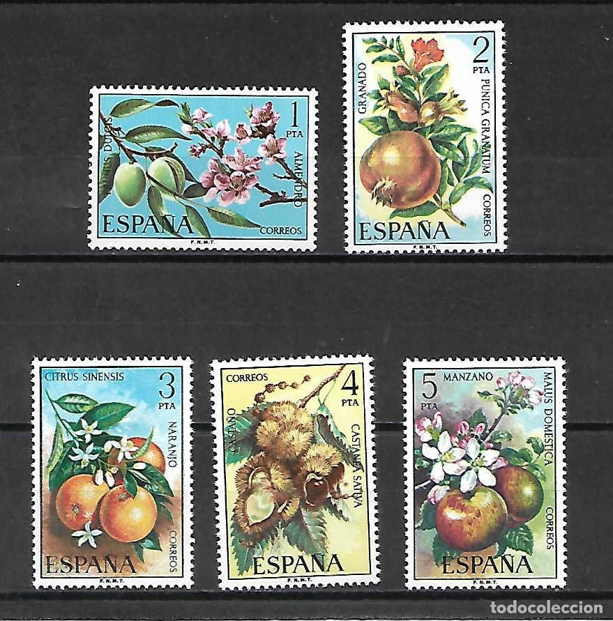 Sellos: Flora. Espa&ntilde;a. sellos emit. 21-4-1975 - Foto 1