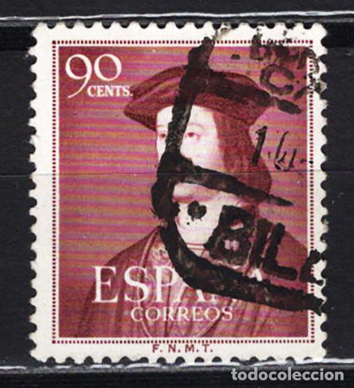 Sellos: ESPA&Ntilde;A 1952 usado Edifil 1108 - Foto 1