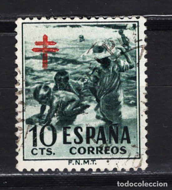 Sellos: ESPA&Ntilde;A 1951 usado Edifil 1104 - Foto 1