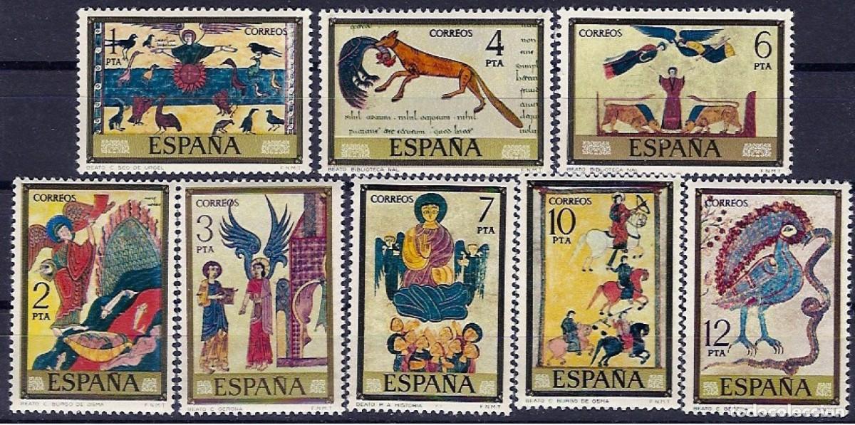 Sellos: ESPA&Ntilde;A 1975 - CODICES - EDIFIL 2283/2291* - Foto 1