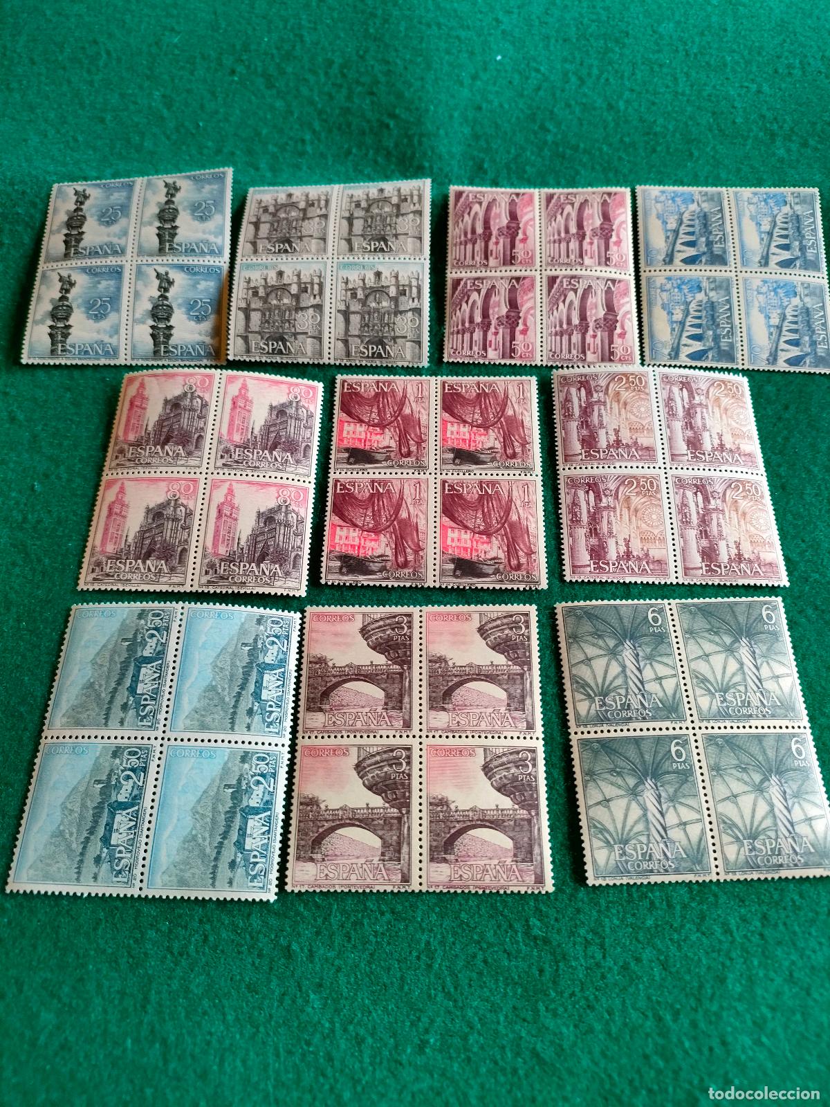 Sellos: EDIFIL 1643-52 NEVO PERFECTO EN BLOQUE DE 4 - Foto 1