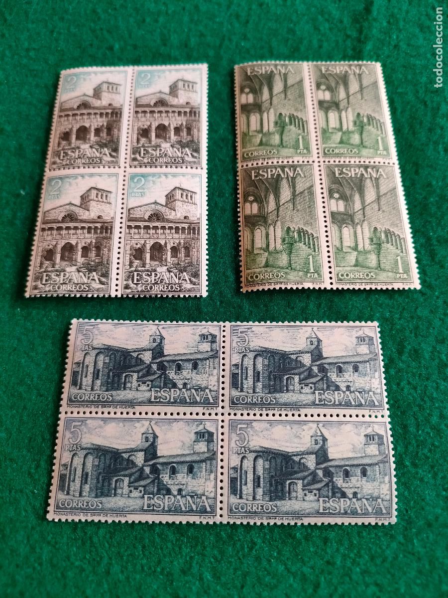 Sellos: EDIFIL 1563-65 NUEVO PERFECTO EN BLOQUE DE 4 - Foto 1