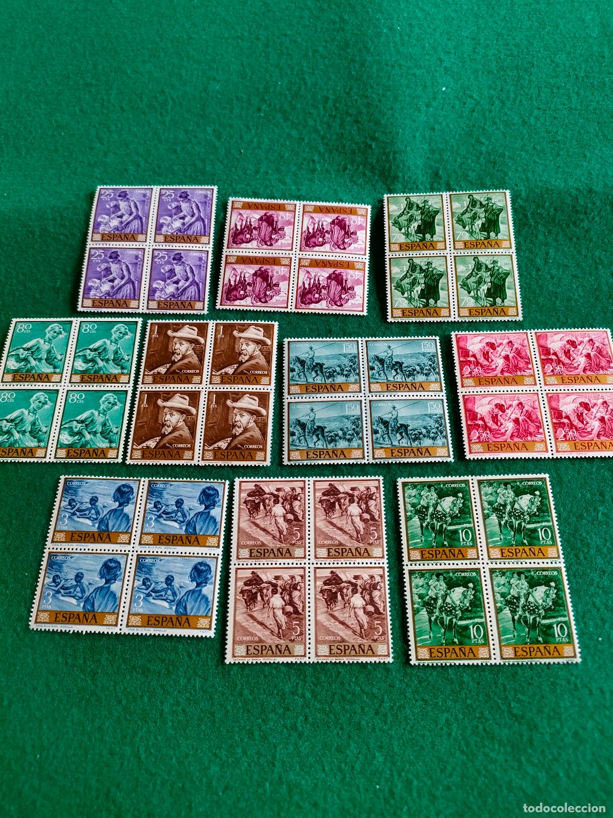 Sellos: EDIFIL 1566-75 NEVO PERFECTO EN BLOQUE DE 4 - Foto 1