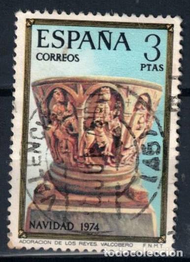 Sellos: EDIFIL 2218 - A&Ntilde;O 1974 - NAVIDAD - Foto 1