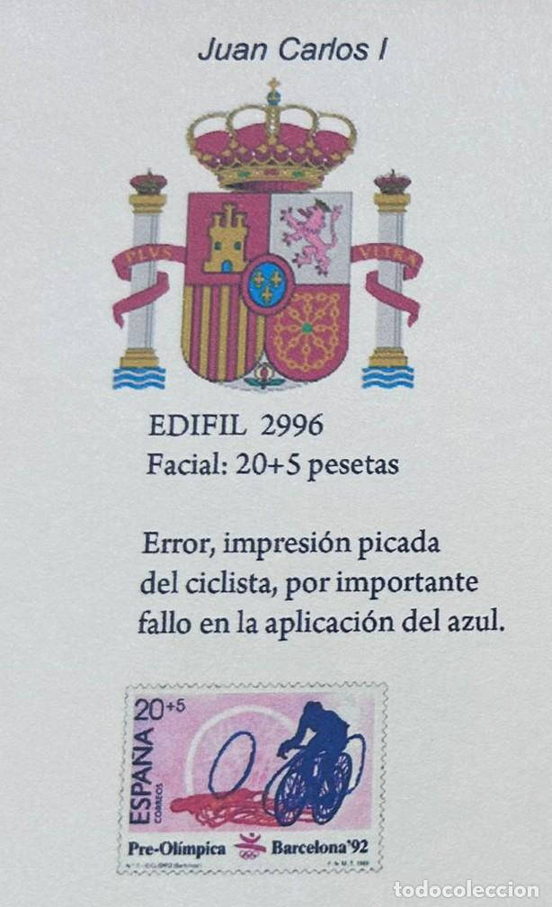 Sellos: ERRORES Y VARIEDADES FILATELICOS - Foto 3