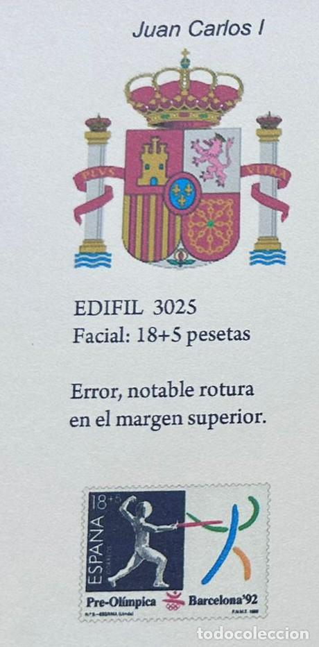 Sellos: ERRORES Y VARIEDADES FILATELICOS - Foto 3