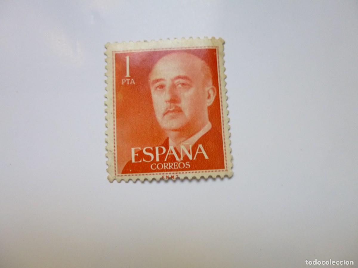 Sellos: 1960. 1 pta. Espa&ntilde;a. 1 valor. - Foto 1