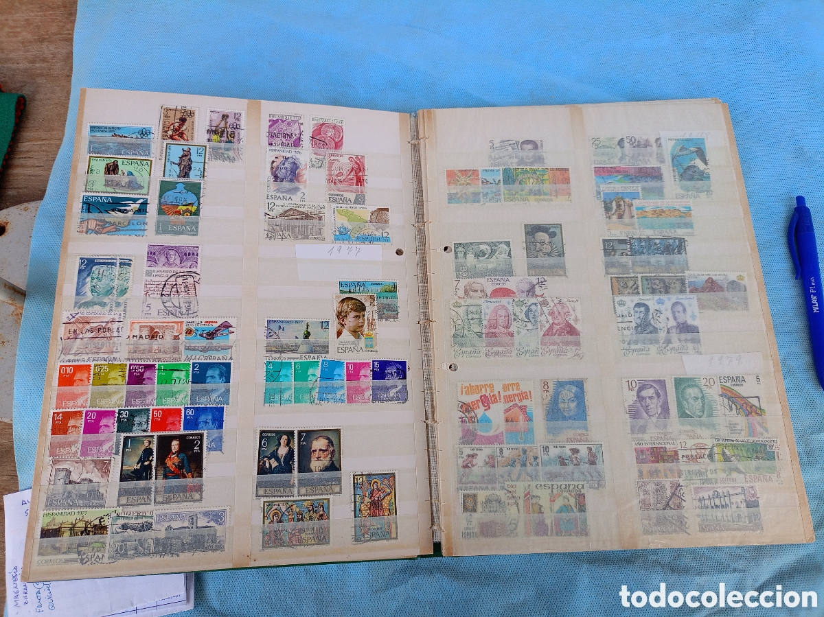 Sellos: &Aacute;LBUM CON SELLOS DE ESPA&Ntilde;A - Foto 4