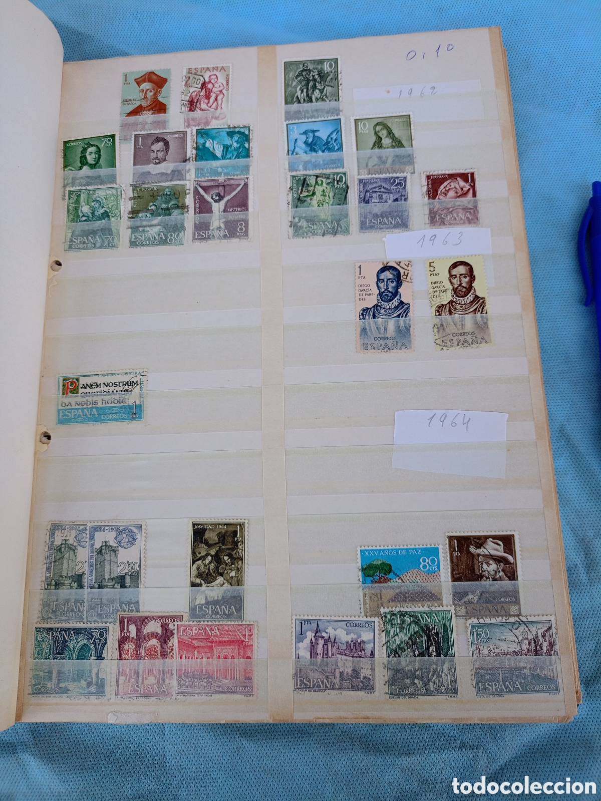 Sellos: &Aacute;LBUM CON SELLOS DE ESPA&Ntilde;A - Foto 14