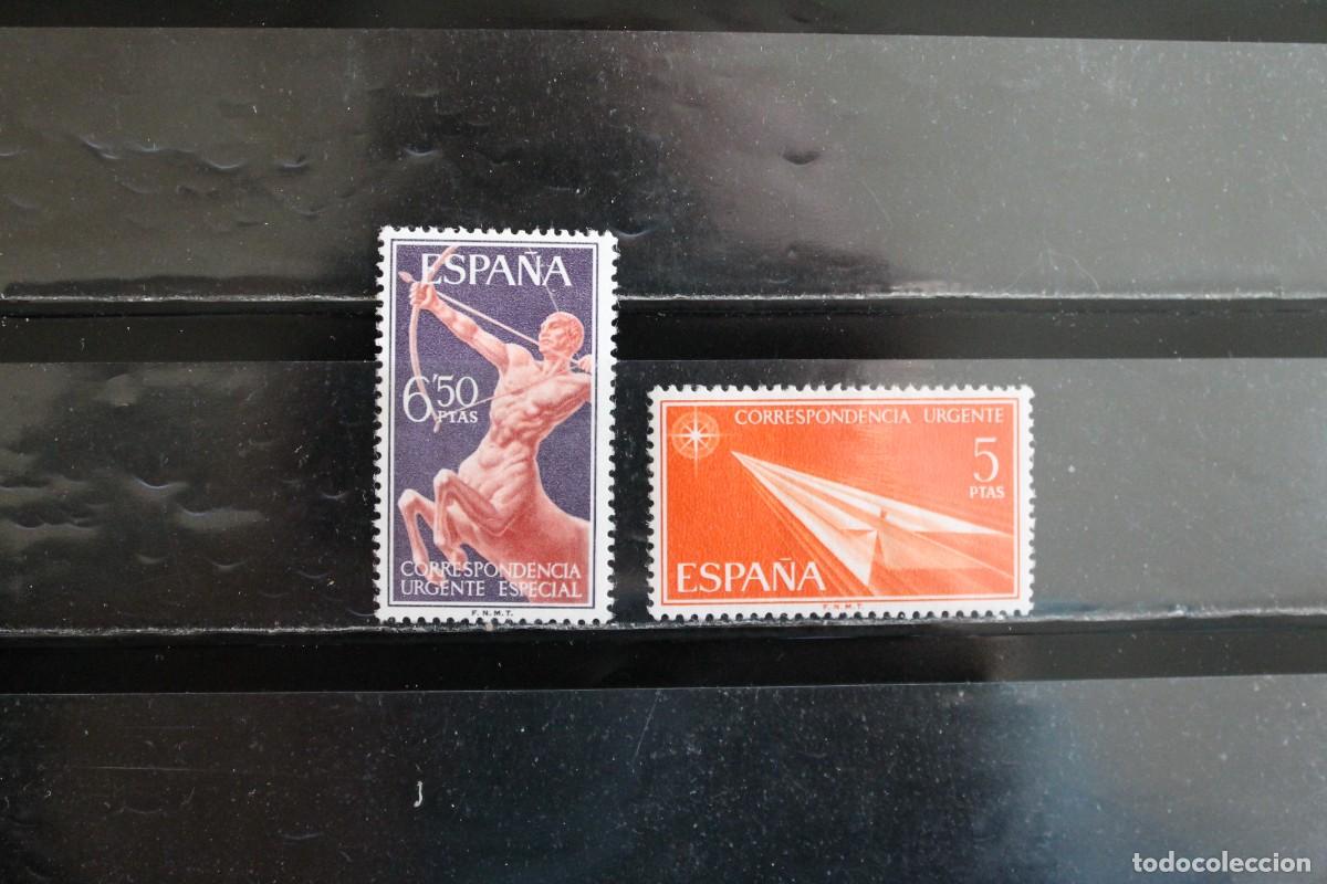 Sellos: SERIE ALEGORIAS, SELLOS NUEVOS A&Ntilde;O 1966 - Foto 1