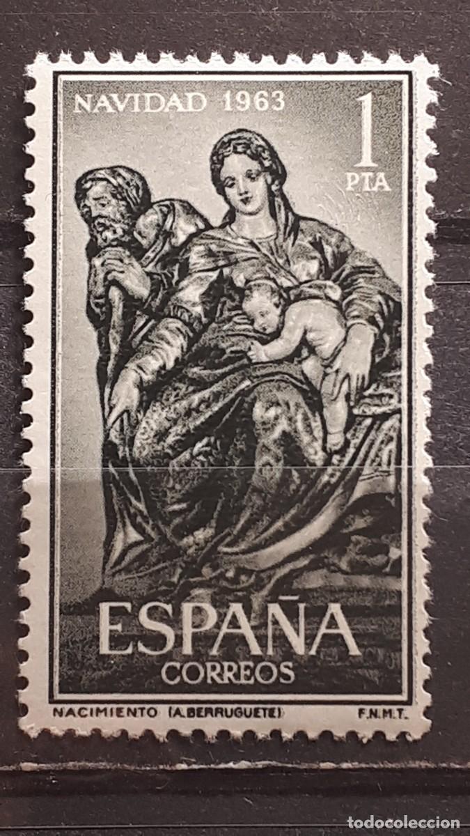Sellos: ESPA&Ntilde;A. A&Ntilde;O 1963 **. Edifil 1535 - Foto 1