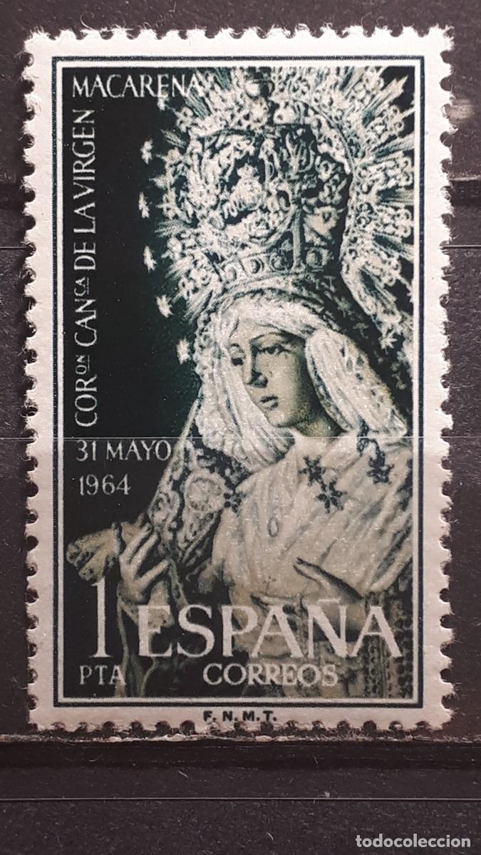Sellos: ESPA&Ntilde;A. A&Ntilde;O 1964 ** Edifil 1598 - Foto 1