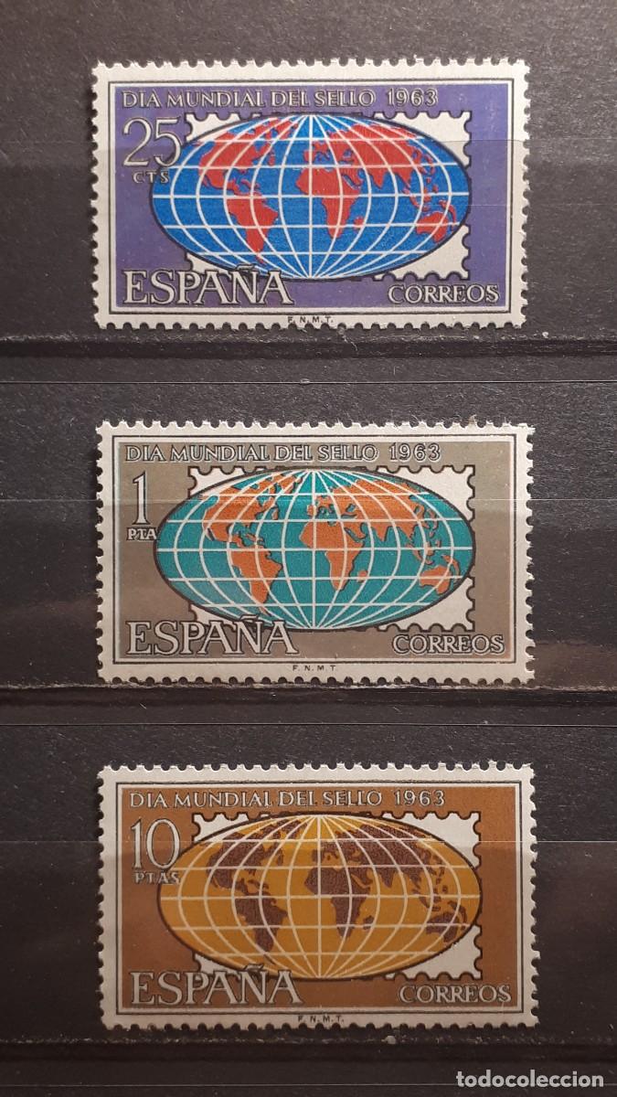 Sellos: Espa&ntilde;a 1963 ** Edifil 1509/11 - Foto 1