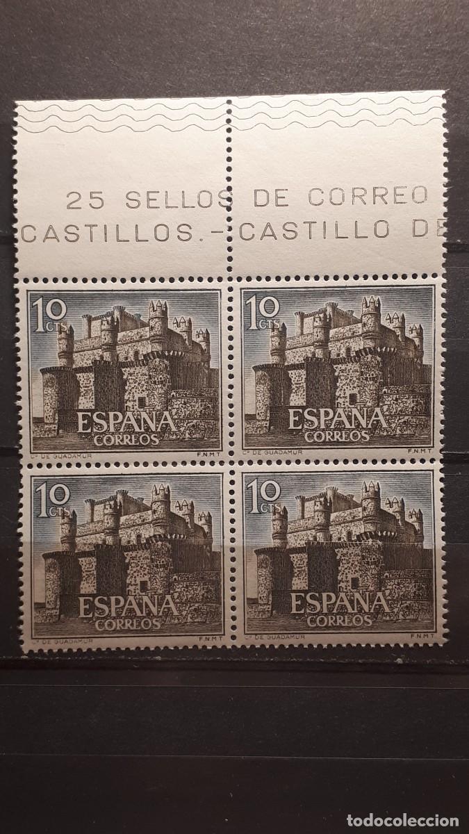 Sellos: ESPA&Ntilde;A A&ntilde;o 1966* * EDIFIL. - 1738. BLOQUE DE 4. - Foto 2